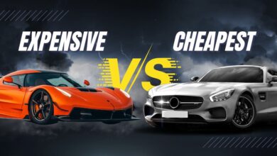 Cheapest Cars vs Expensive cars